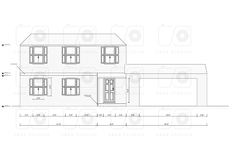 Accurate as-built architectural drawing for property renovation