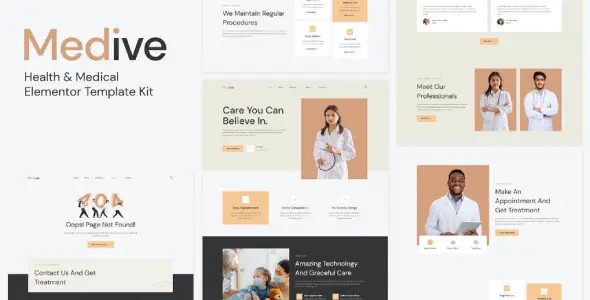 Medive – Health & Medical Elementor Template Kit